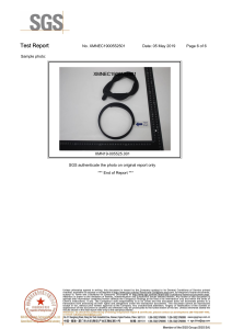 cable sleeve rrohs report