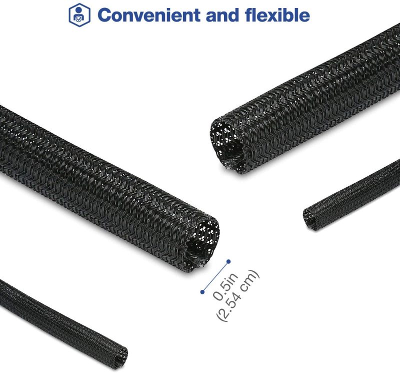 PET split braided sleeving