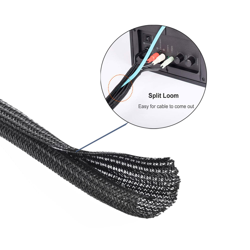 pet braided sleeving