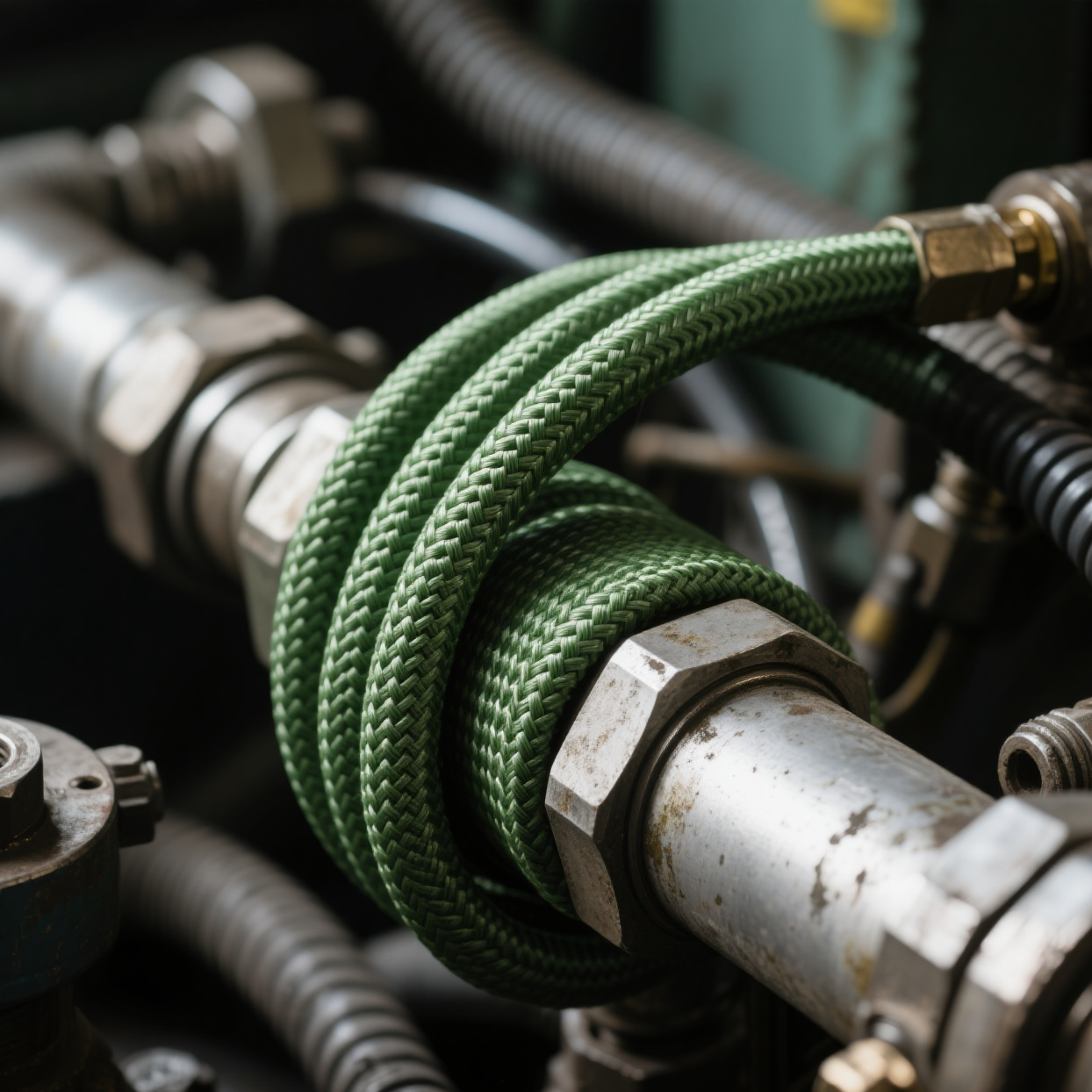 meta-aramid braided sleeving