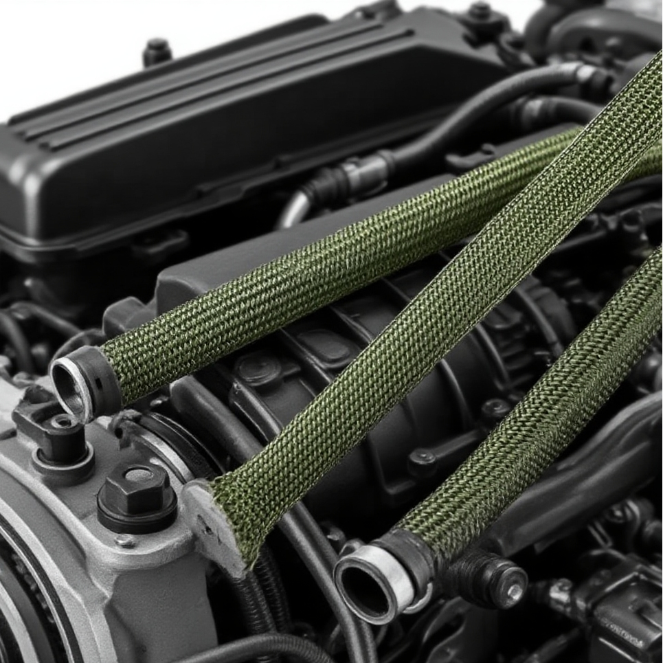 meta-aramid braided sleeving