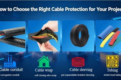 The Difference Between Cable Conduit, Wrap, Sleeves and Tubing