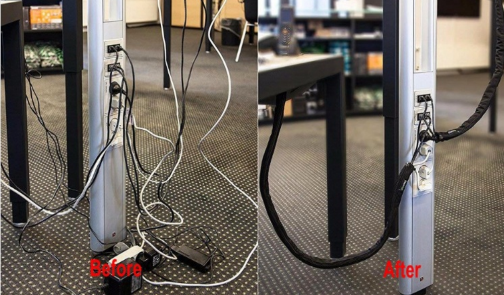 Self Closing Wire Wrap