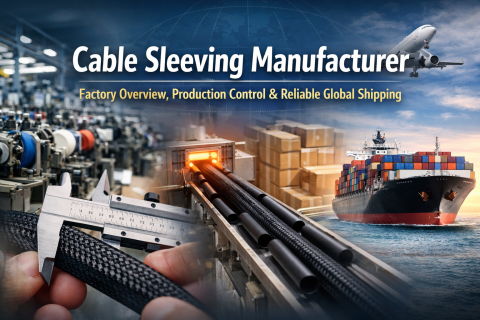 Cable Sleeving Manufacturer – Factory Overview, Production Control & Reliable Global Shipping