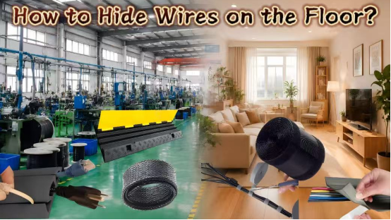 How to Hide Wires on the Floor