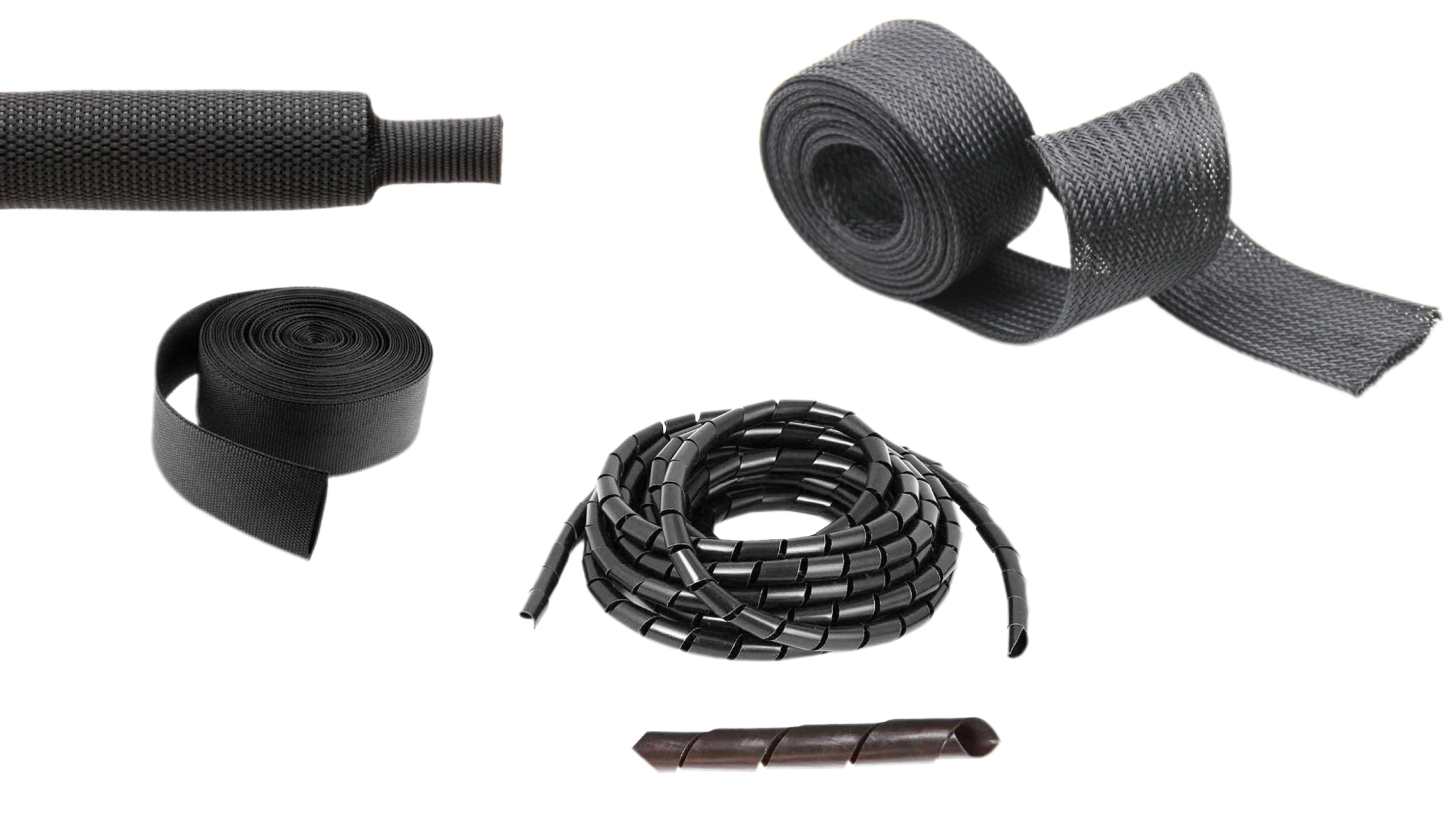 PET braided cable sleeve