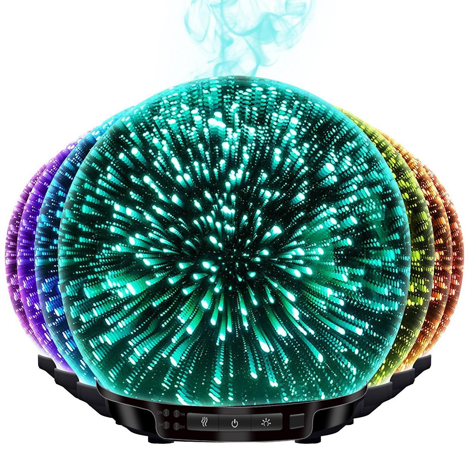 7 цветов светодиодный светильник ароматный диффузор