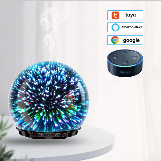 250ml Smart Oil Diffuser,Work With Alexa