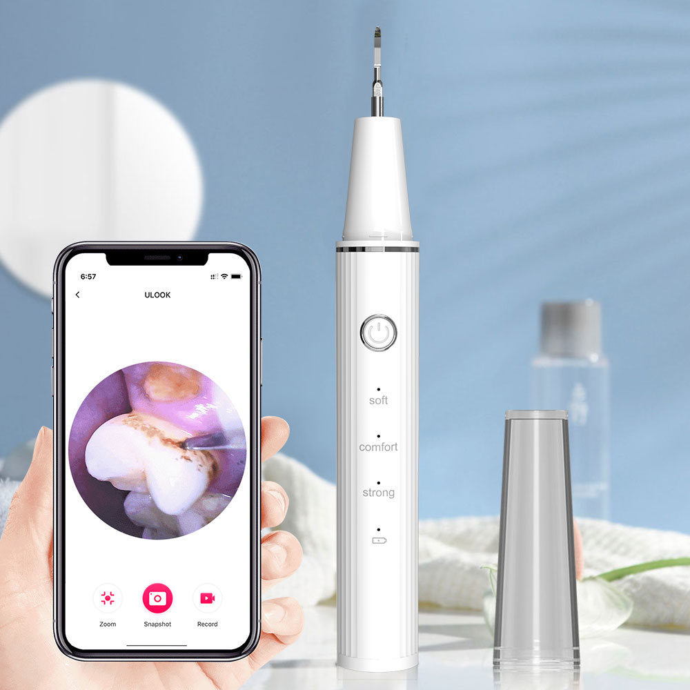 2022 Ультразвуковой резонансный очиститель зубов для домашнего использования стоматологический инструмент
