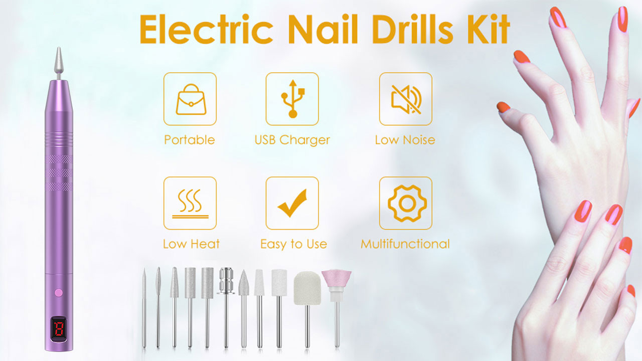 Rechargeable Nail Drill