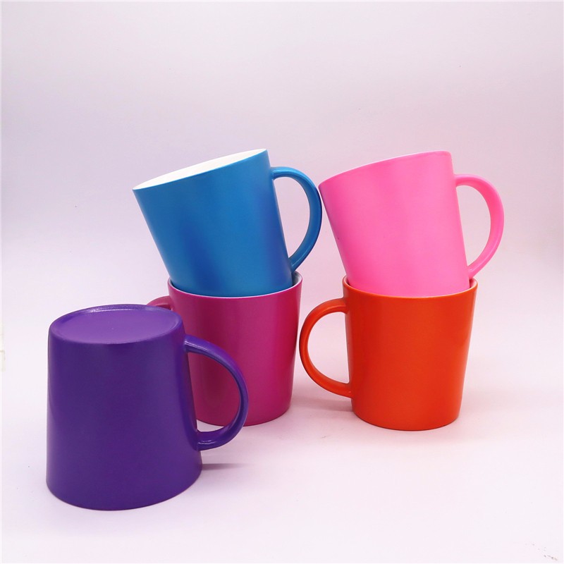 Solid Color Cryogenic Spray Ceramic Mug