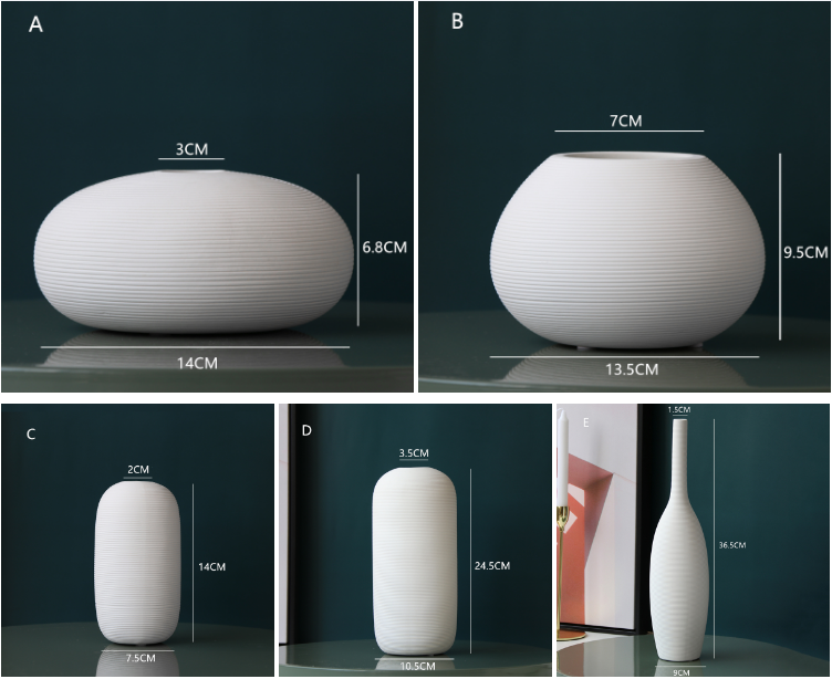 modern ceramic vases