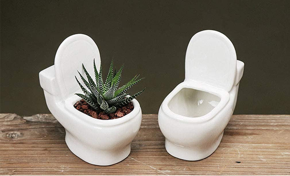 Ceramic Toilet Plant and Flower Pot