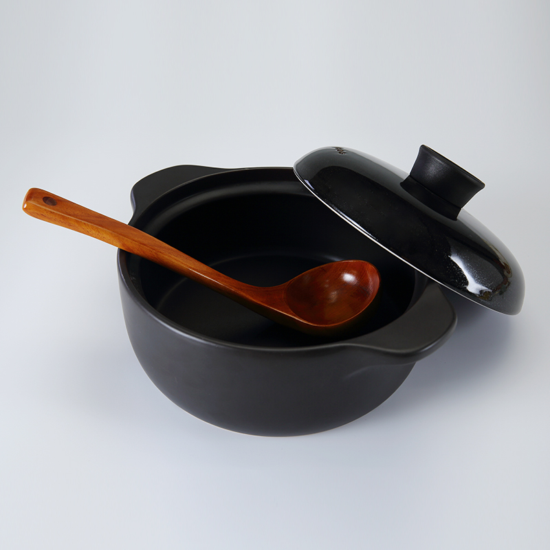 ceramic heat resistant soup pot