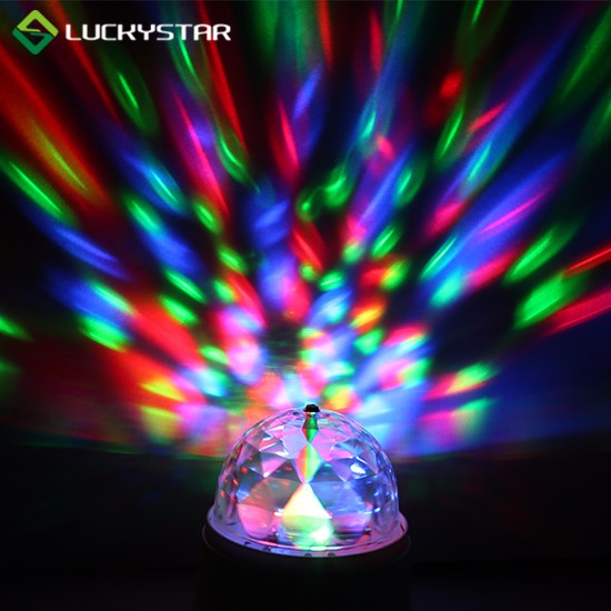 Batteriebetriebene LED-Disco-Lampe
