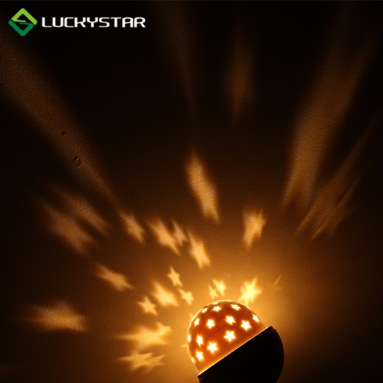 배터리로 작동하는 별이 빛나는 LED 램프