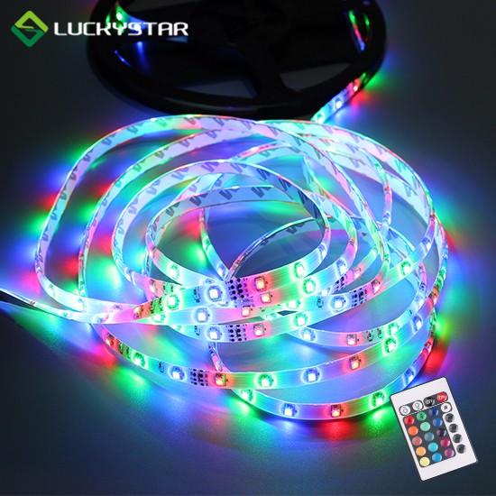 Kit de luz de cinta flexible LED RGB para interiores de 16 pies