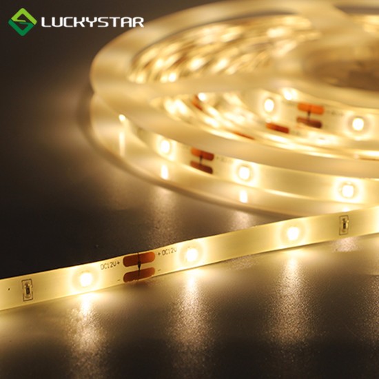 Kit de luz de cinta flexible LED blanca interior de 16 pies