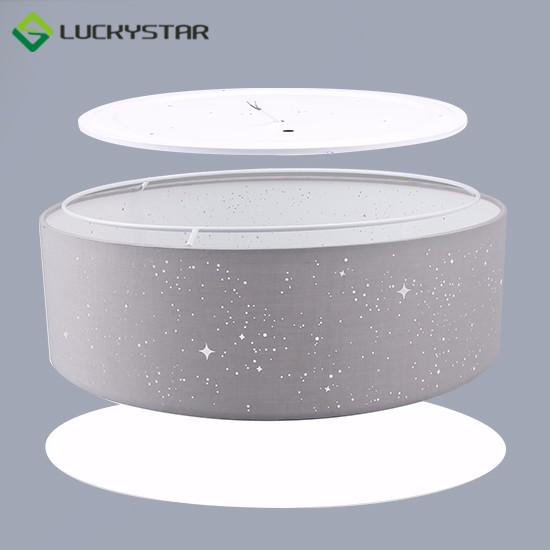400MM Starry LED Ceiling Light CCT Adjustable Grey Shade
