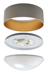 Lampa sufitowa LED z tkaniny LS7D15-1203-1G