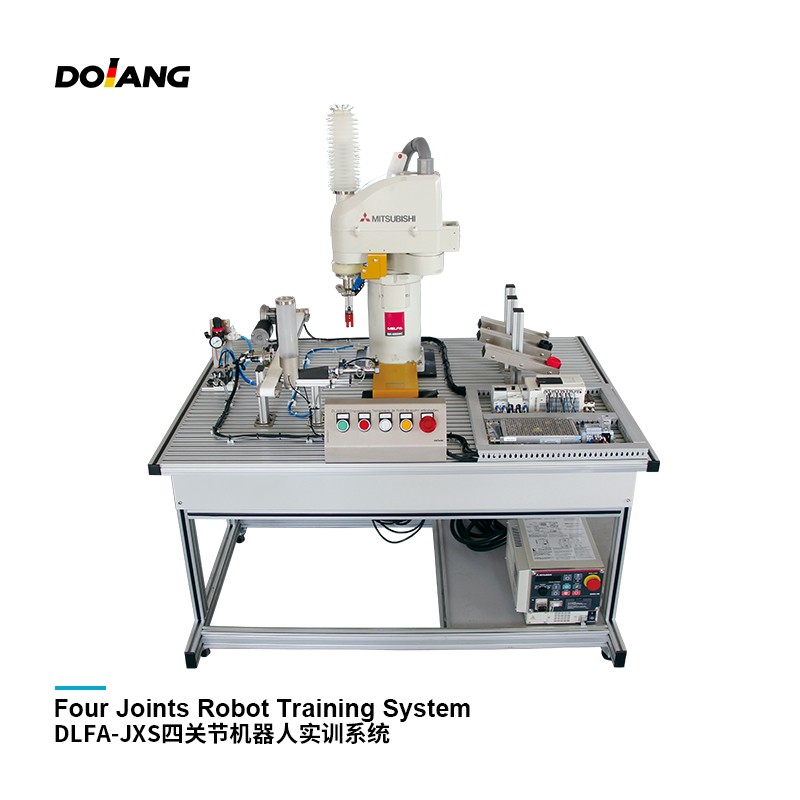 DLFA-JXS IR 4.0 Four Joints Robot Training System vocational training equipment
