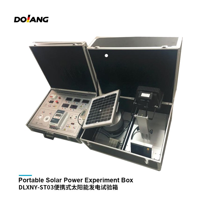 DLXNY-ST03 Sistema de treinamento solar Equipamento portátil de TVET de energia solar