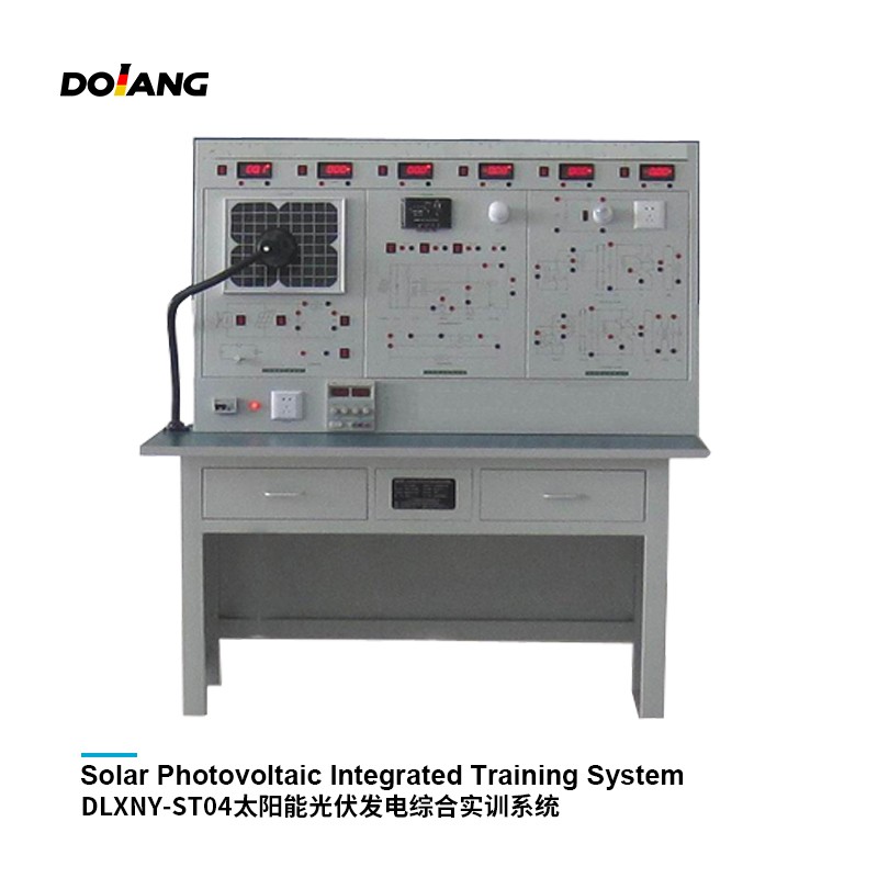 DLXNY-ST04 Sistema de formación integrado solar fotovoltaico de enseñanza de energía eólica