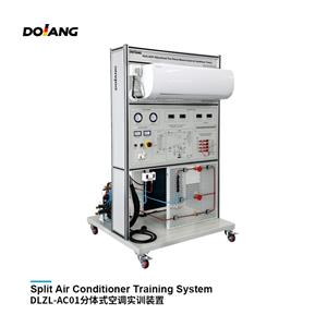 DLZL-AC01 Réfrigérateur Formateur Split Air Conditioner Training System d'équipement d'enseignement professionnel
