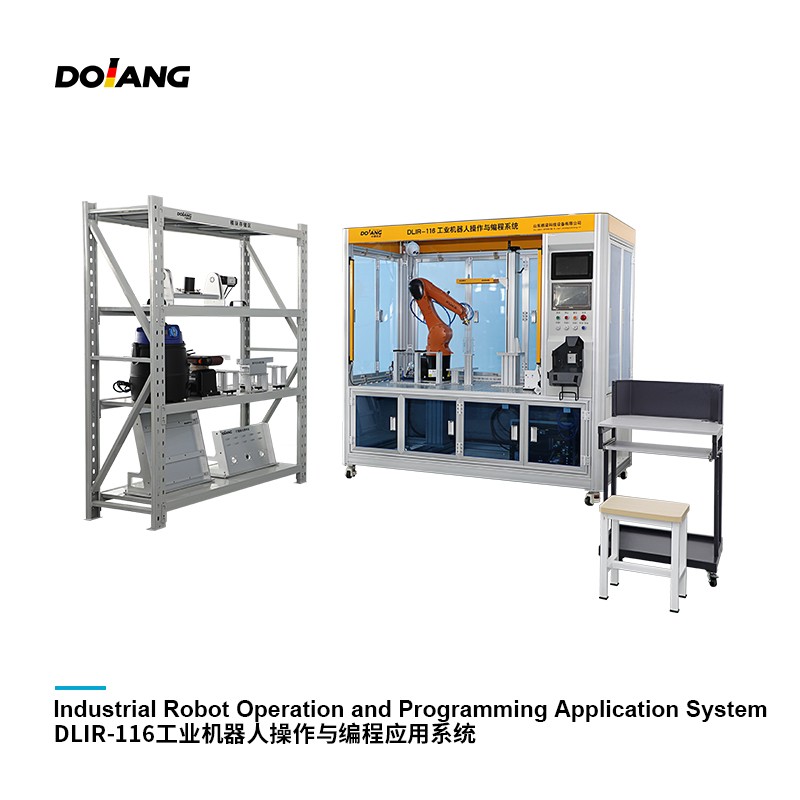 DLIR-116 ระบบการทำงานและการเขียนโปรแกรมหุ่นยนต์อุตสาหกรรมของอุปกรณ์ TVET