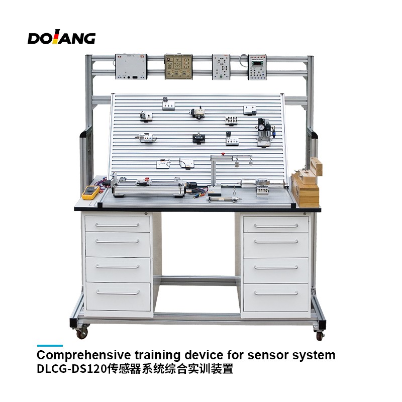 Dispositivo de treinamento abrangente de laboratório educacional DLCG-DS120 para sistema de sensores