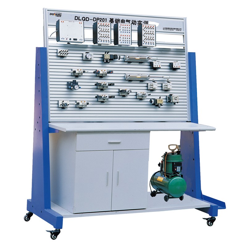 Pneumatic Vocational Training Equipment Basic Electrical Didactic Equipment for Pneumatic Educational Training Equipment Pneumatic Circuit Trainer