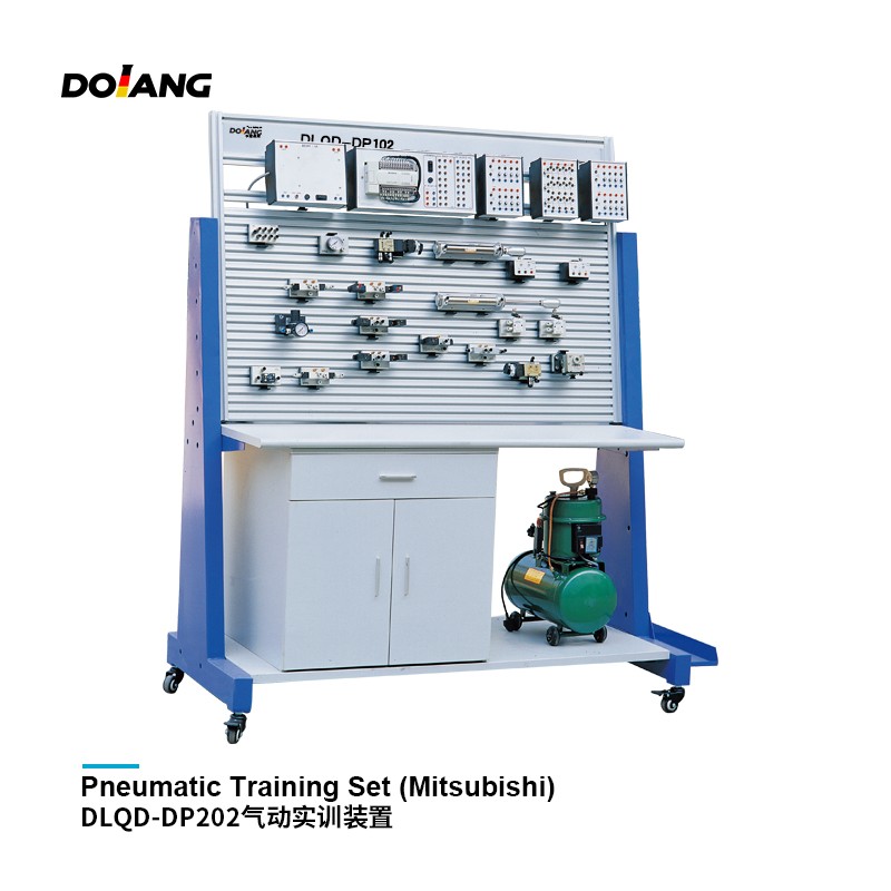 DLQD-DP202 PLC مجموعة تدريب هوائي معدات تعليمية مهنية