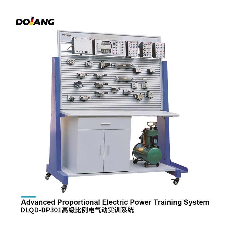 Système d'entraînement pneumatique proportionnel avancé DLQD-DP301 autorisé par l'association Worlddidac