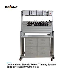 DLQD-DP401 Système de formation pneumatique électrique double face établi pneumatique contrôlé par PLC pour l'enseignement professionnel