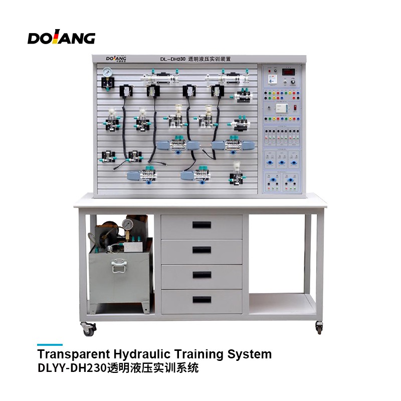 DLYY-DH230 Transparent Hydraulic Training System vocational education equipment
