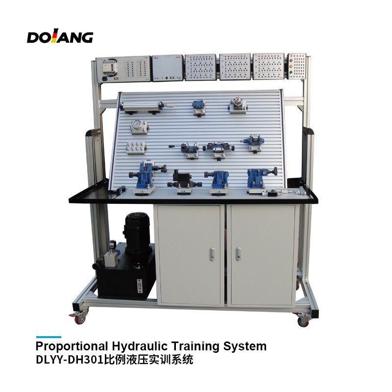 DLYY-DH301 Sistema de treinamento hidráulico proporcional equipamento de educação profissional