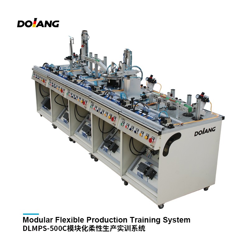 DLMPS-500C ชุดฝึกอบรมระบบการผลิตแบบแยกส่วนอุตสาหกรรม 4.0 จากอุปกรณ์การสอน Dolang