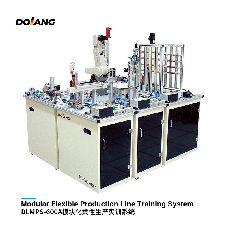 DLMPS-600B Technical Vocational Educational Modular Flexible Production Line MPS Training System