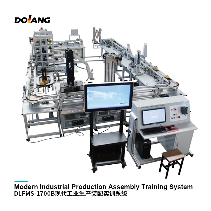 Sistema de treinamento de montagem de produção industrial moderna DLFMS-1700B