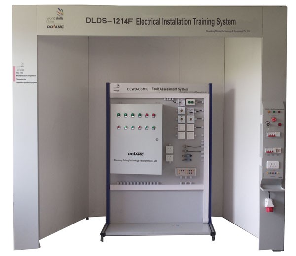 Système de formation à l'installation électrique DLDS-1214F