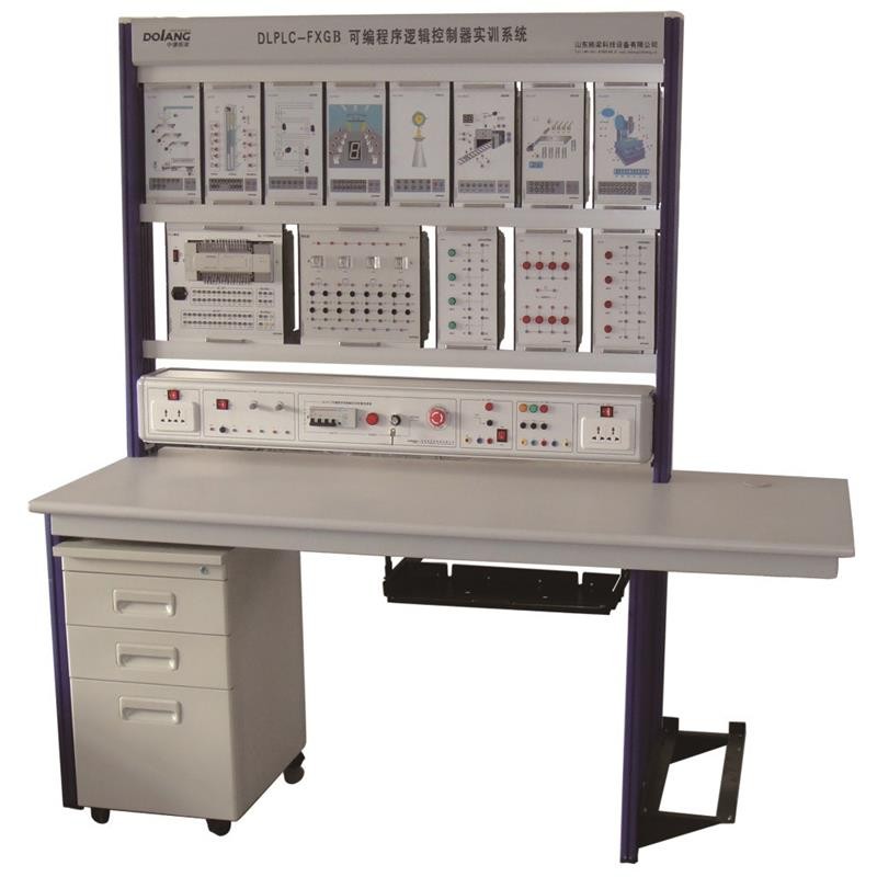 Sistem Kit Pelatihan PLC Mitsubishi DLPLC-FXGB untuk pelatihan PLC Mekatronika
