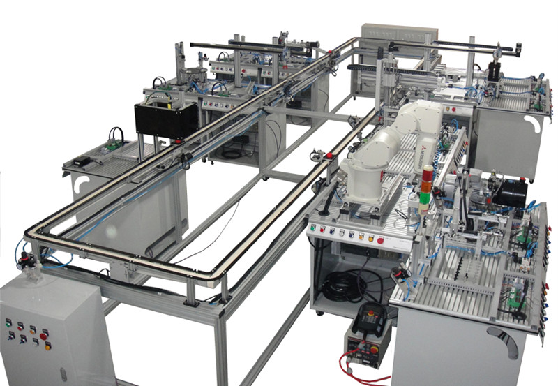 DLRB-1601 หุ่นยนต์อุตสาหกรรมการสอน อุปกรณ์ฝึกสอน FMS เมคคาทรอนิกส์อาชีวศึกษา