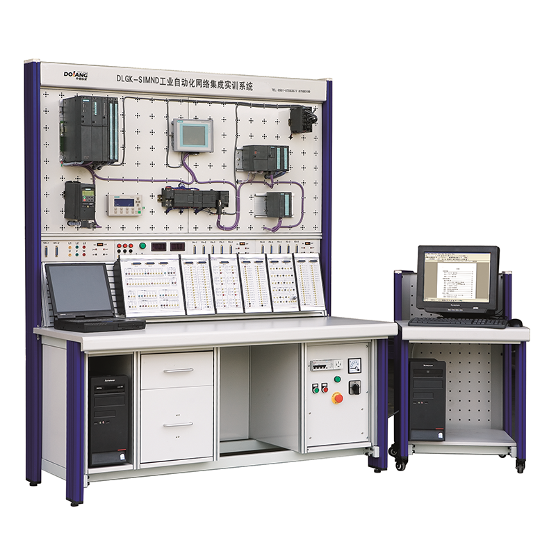 Sistema de treinamento integrado de rede de automação industrial DLIOT-B114A
