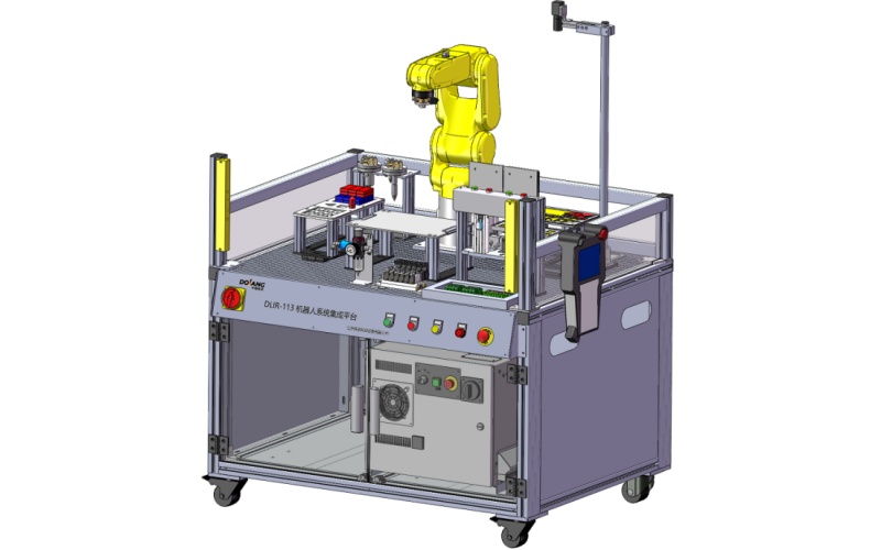 DLIR-113 Peralatan Pelatihan Keterampilan Dasar Robot Industri dari sistem pelatihan robot