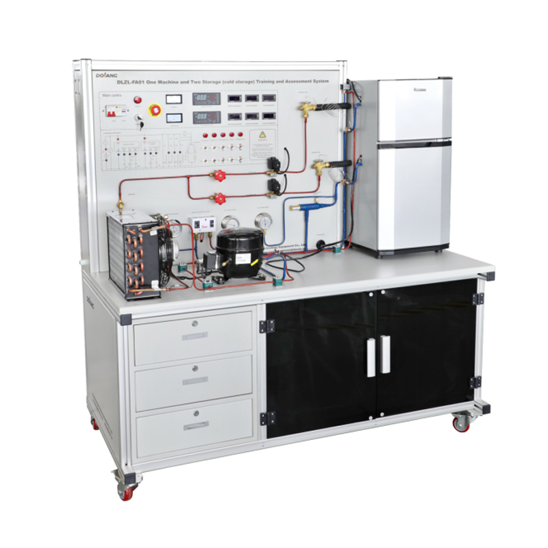 DLZL-FA01 Dual-Temperature Cold Room (Two Cold Rooms, One Unit) Refrigeration Training Equipment