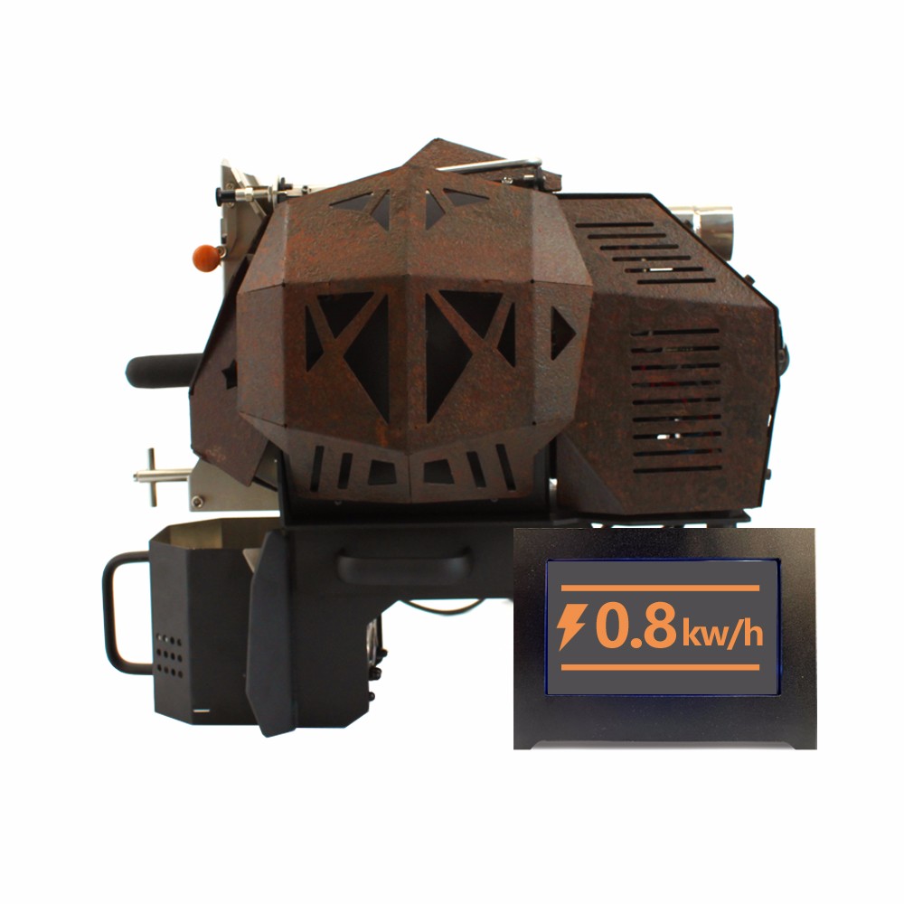 Máquina de torrefação industrial pequena para café