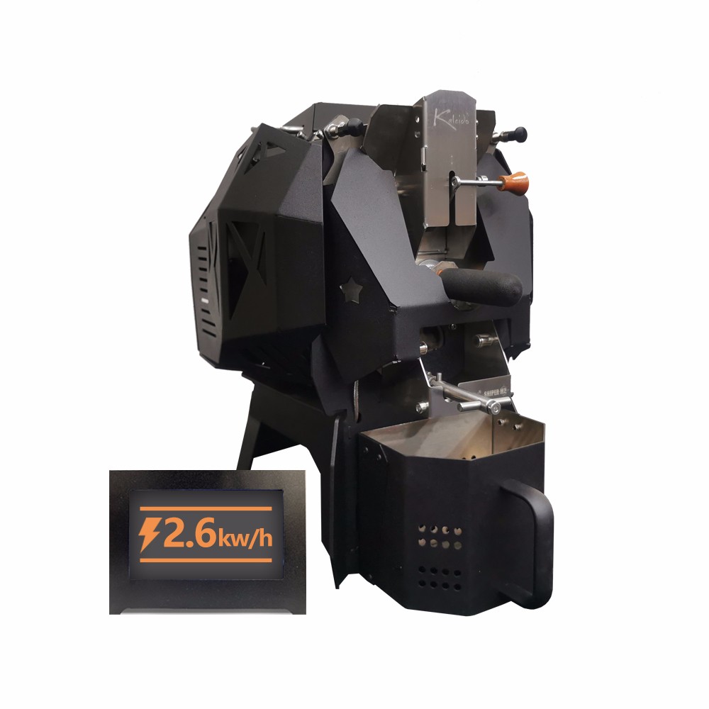 110V / 220Vファミリー用タッチスクリーンコントロール付きコーヒー豆ロースター