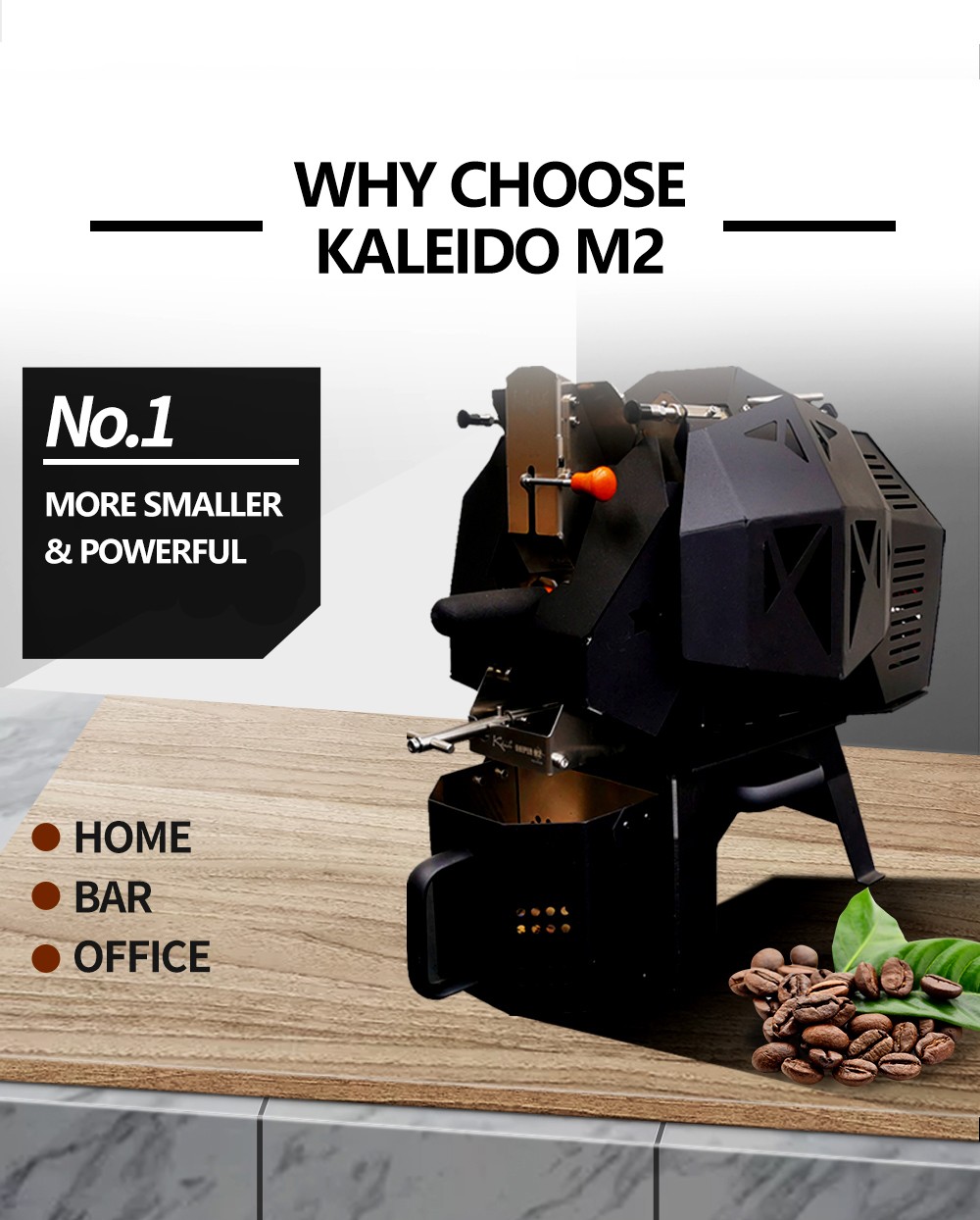 コーヒーロースター 焙煎機 Kaleido Sniper M2