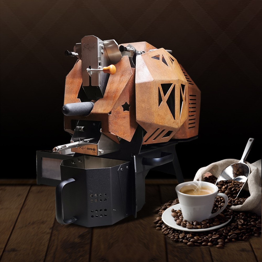 Mașină de prăjire boabe de cafea Sniper M2, populară pentru cafenea și studio