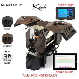 KALEIDO Sniper M2 Prăjitor de cafea cu sistem dublu 50-400 g Aparat electric de prăjire a cafelei Prăjitor comercial de cafea de uz casnic
